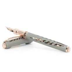 Pineider Limited Edition Arman Trilogy Fountain Pen, Aluminum -truphaeinc shop 0afc2a02 34a8 5efd 96f8 97b3857bb620