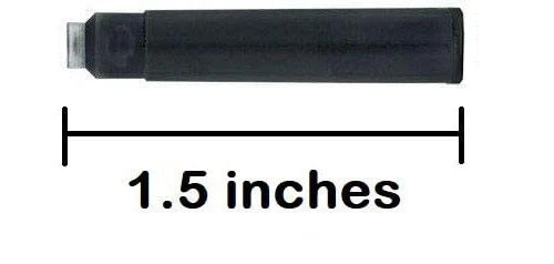 Pen Savings 24 Standard International Short Fountain Pen Ink Cartridges, Legal Blue 4 Pen Savings 24 Standard International Short Fountain Pen Ink Cartridges, Legal Blue - Image 2