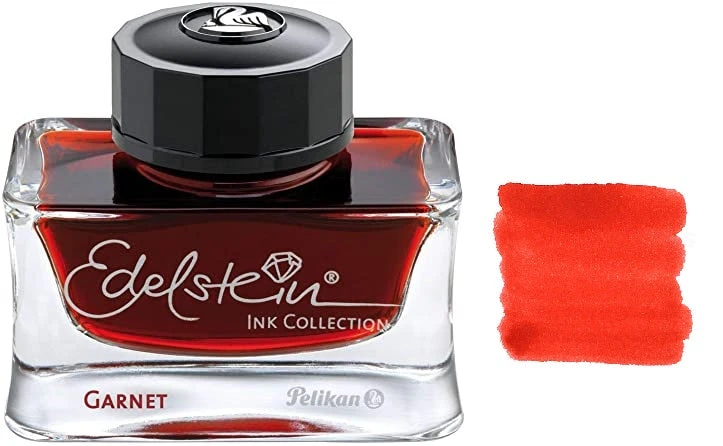 Pelikan Edelstein Fountain Pen Ink Bottle, 50ml, Garnet 3 Pelikan Edelstein Fountain Pen Ink Bottle, 50ml, Garnet