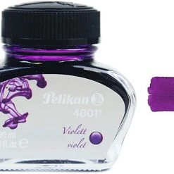 Pelikan 4001 Fountain Pen Ink Bottle, 30ml, Violet