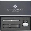 Diplomat Aero Fountain Pen Gift Set, Stripes -truphaeinc shop 3f7d24d8 7125 571e a526 c8ec707f9431