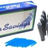 Pen Savings 24 Standard International Short Fountain Pen Ink Cartridges, Royal Blue