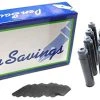 Pen Savings 24 Standard International Short Fountain Pen Ink Cartridges, Legal Black