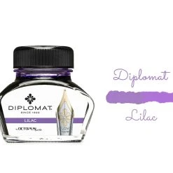 Diplomat Octopus Fountain Pen Ink Bottle, 30ml, Lilac
