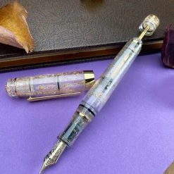 Stipula Suprema Foglia D'Oro Limited Edition Fountain Pen, 14K Nib -truphaeinc shop 68244533 5fa4 5e3a 8866 aeabf19bb314