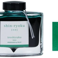 Pilot Iroshizuku Fountain Pen Ink Bottle, 50ml, Shin-ryoku