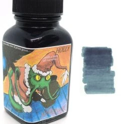 Noodlers Limited Edition Fountain Pen Ink Bottle, Holly, 3oz