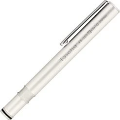 Ohto Tasche Pocket Fountain Pen, Silver