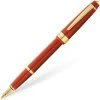 Cross® Cross Bailey Light Fountain Pen, Polished Amber & Gold -truphaeinc shop 71YpxT jxxL. AC SL1500 ca930bab 55bf 453d a41b a2654098880d