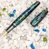 Monteverde Limited Edition Super Mega Abalone Fountain Pen, Gunmetal Trim, Solid 14k Gold Flex Nib 2 Monteverde Limited Edition Super Mega Abalone Fountain Pen, Gunmetal Trim, Solid 14k Gold Flex Nib -truphaeinc shop 805294bc 4682 577d 8d36 b45e0c600202 scaled