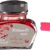 Pelikan 4001 Fountain Pen Ink Bottle, 30ml, Brilliant Red -truphaeinc shop 99334521 351c 579b a666 f316074b81da