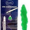 Conklin Fountain Pen Ink Cartridges, 12 Pack, Green -truphaeinc shop 9ac70254 1bdd 5e23 bce6 2f0985f5e587