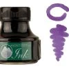 Monteverde 90ml Gemstone Fountain Pen Ink Bottle, Amethyst -truphaeinc shop Amethyst