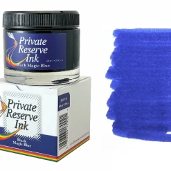Private Reserve Fountain Pen Ink Bottle, 60ml, Black Magic Blue