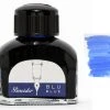 Pineider Fountain Pen Ink Bottle, 75ml Glass Bottle, Blue -truphaeinc shop BottleBlue
