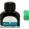 Pineider Fountain Pen Ink Bottle, 75ml Glass Bottle, Green -truphaeinc shop BottleGreen