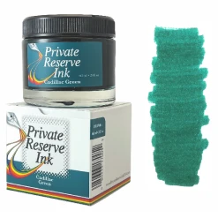 Private Reserve Fountain Pen Ink Bottle, 60ml, Cadillac Green