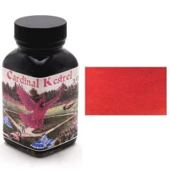 Noodlers Fountain Pen Ink Bottle - Cardinal Kestrel