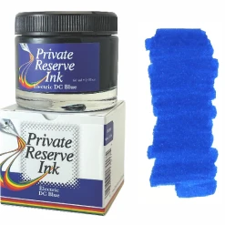 Private Reserve Fountain Pen Ink Bottle, 60ml, Electric DC Blue