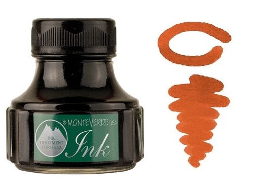 Monteverde 90ml Gemstone Fountain Pen Ink Bottle, Fireopal 3 Monteverde 90ml Gemstone Fountain Pen Ink Bottle, Fireopal