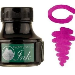 Monteverde 90ml Gemstone Fountain Pen Ink Bottle, Garnet