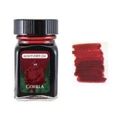 Monteverde 30ml Fountain Pen Ink Bottle, Jungle Collection, Gorilla