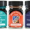 Monteverde 30ml Special Edition Fountain Pen Ink Bottle Set, Teal, Coral, Blue