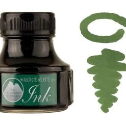 Monteverde 90ml Gemstone Fountain Pen Ink Bottle, Olivine