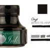 Monteverde 90ml Gemstone Fountain Pen Ink Bottle, Onyx -truphaeinc shop Onyx