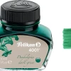 Pelikan 4001 Fountain Pen Ink Bottle, 30ml, Dark Green -truphaeinc shop PEL 300056