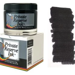 Private Reserve Fountain Pen Ink Bottle, 60ml, Invincible Black