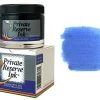 Private Reserve Fountain Pen Ink Bottle, 60ml, Invincible Blue -truphaeinc shop PR17038InvincibleBlueGallery