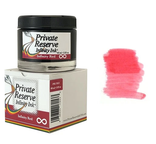 Private Reserve Infinity Fountain Pen Ink Bottle, 60ml, Red 3 Private Reserve Infinity Fountain Pen Ink Bottle, 60ml, Red