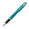 Parker® Parker Urban Vibrant Blue Fountain Pen, Medium Nib -truphaeinc shop Parker Urban Vibrant Blue Vulpen 2