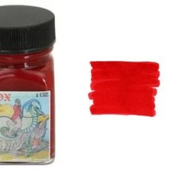 Noodlers Fountain Pen Ink Bottle - Eternal Fox Red