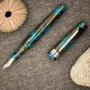 Monteverde Giant Sequoia Fountain Pen, Southwest Blue Brown -truphaeinc shop SWfp1 scaled