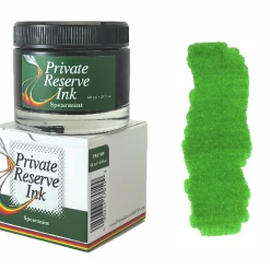 Private Reserve Fountain Pen Ink Bottle, 60ml, Spearmint