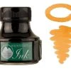 Monteverde 90ml Gemstone Fountain Pen Ink Bottle, Topaz -truphaeinc shop Topaz
