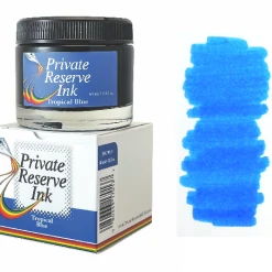 Private Reserve Fountain Pen Ink Bottle, 60ml, Tropical Blue