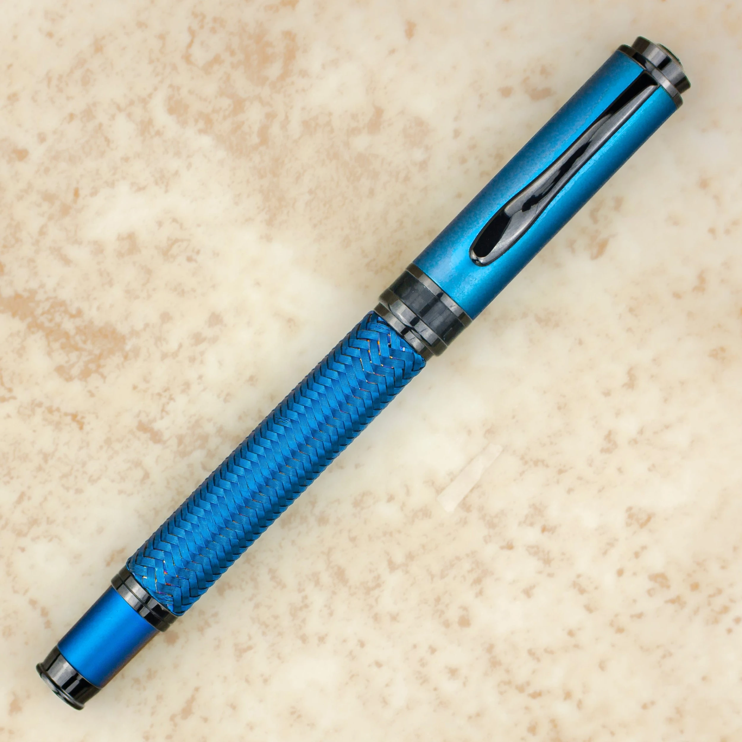 Monteverde Innova Formula M Fountain Pen, Blue 4 Monteverde Innova Formula M Fountain Pen, Blue - Image 2
