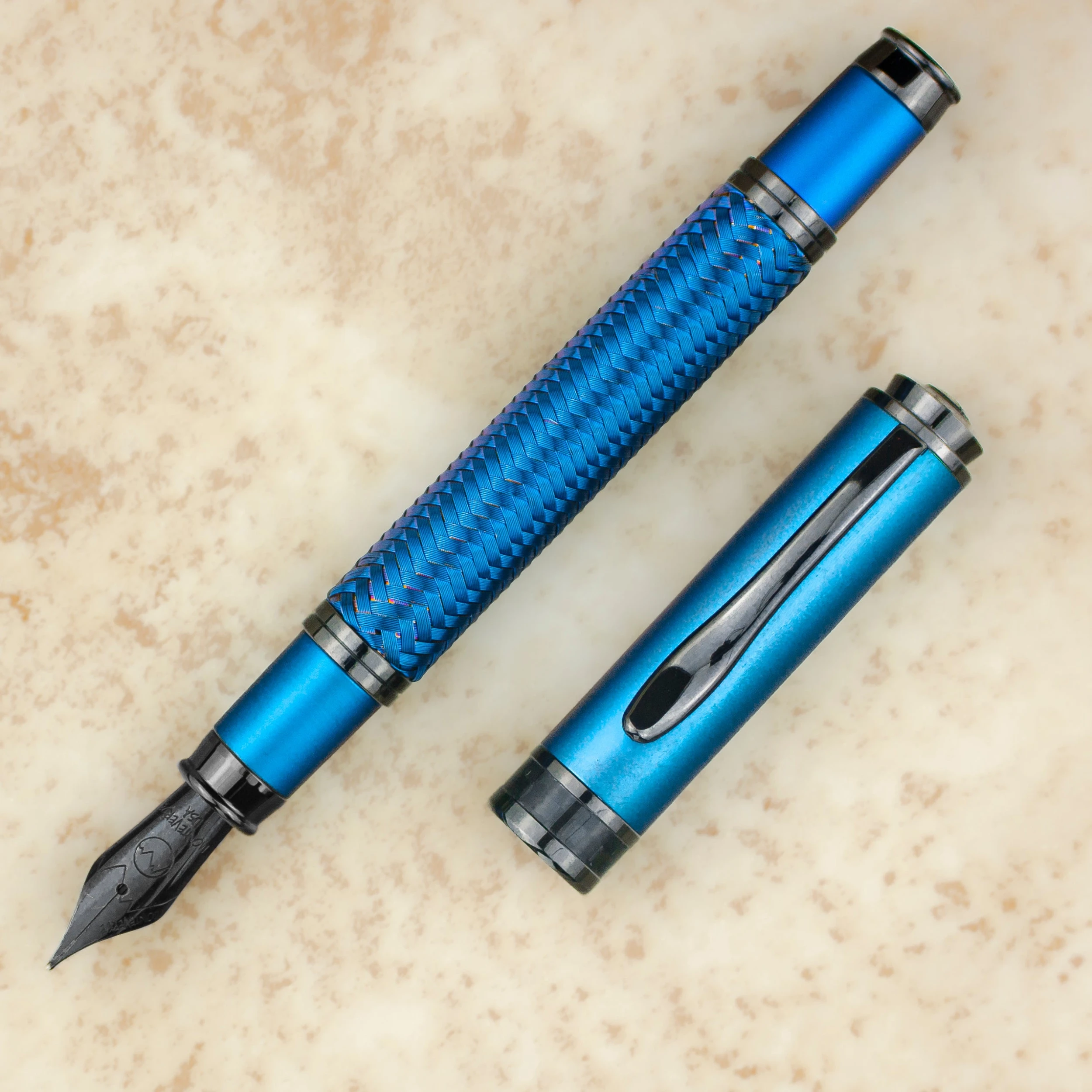 Monteverde Innova Formula M Fountain Pen, Blue 3 Monteverde Innova Formula M Fountain Pen, Blue