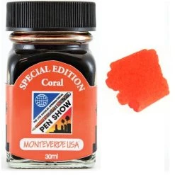 Monteverde 30ml Special Edition Fountain Pen Ink Bottle, Coral