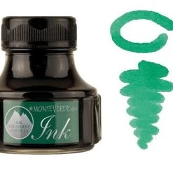 Monteverde 90ml Gemstone Fountain Pen Ink Bottle, Erinite