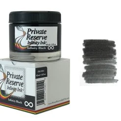Private Reserve Infinity Fountain Pen Ink Bottle, 60ml, Black