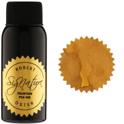 Robert Oster Fountain Pen Ink Bottle, 50ml, African Gold