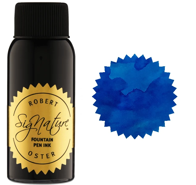 Robert Oster Fountain Pen Ink Bottle, 50ml, True Blue 3 Robert Oster Fountain Pen Ink Bottle, 50ml, True Blue