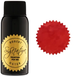 Robert Oster Fountain Pen Ink Bottle, 50ml, Red Candy