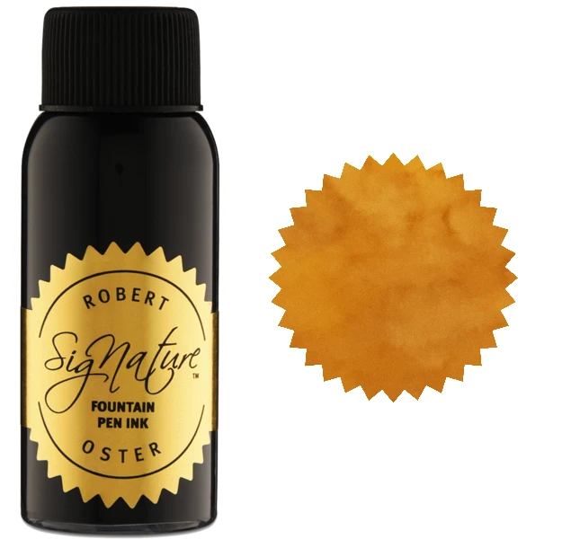 Robert Oster Fountain Pen Ink Bottle, 50ml, Honey Bee 3 Robert Oster Fountain Pen Ink Bottle, 50ml, Honey Bee