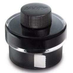 Lamy 50ml Fountain Pen Ink Bottle With Blotter Paper, Black