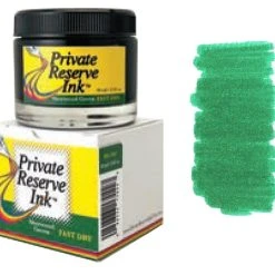 Private Reserve Fountain Pen Ink Bottle, 60ml, Sherwood Green Fast Dry